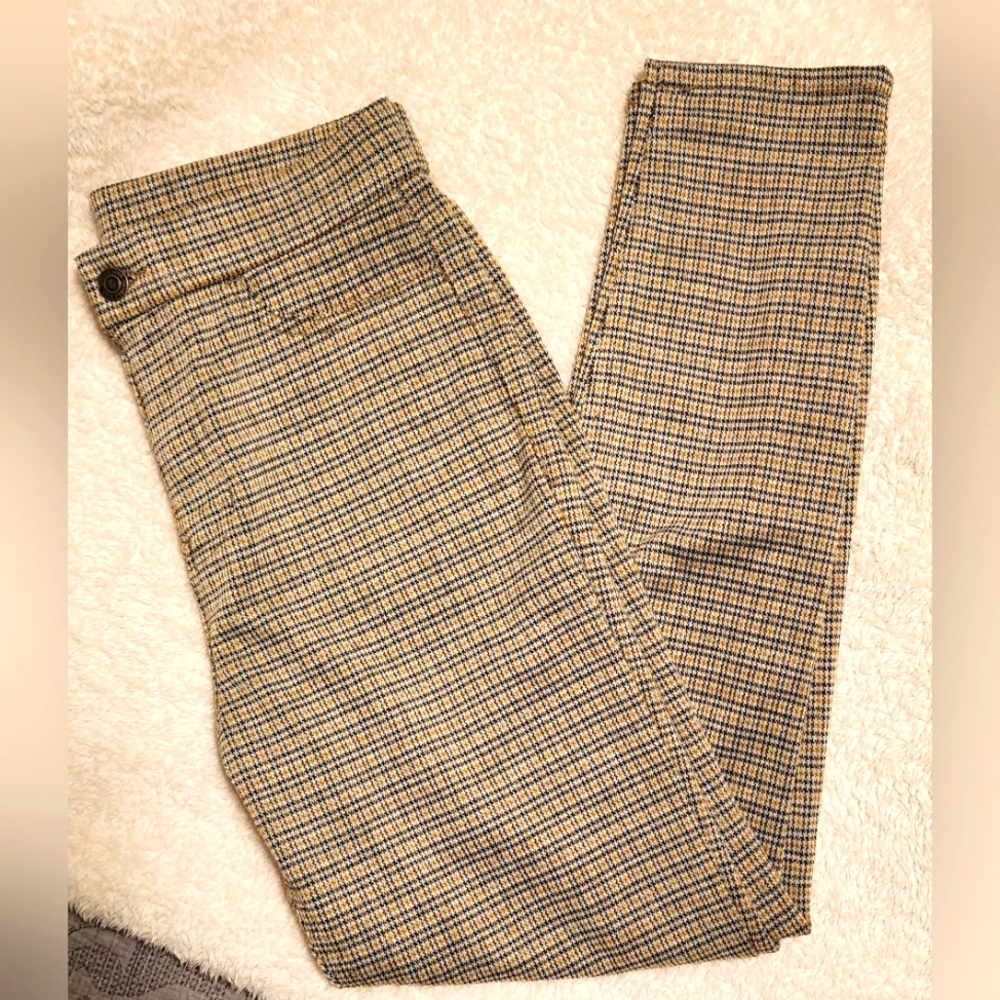 Vanilla Star Plaid 7/8ths Pant